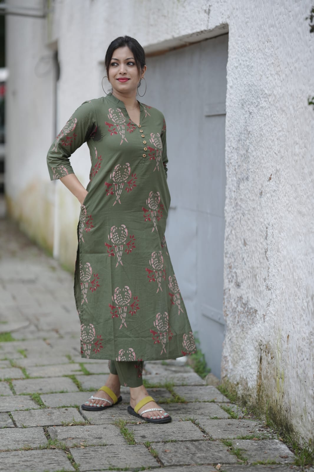 Pastel Garden Green Co-ord Set