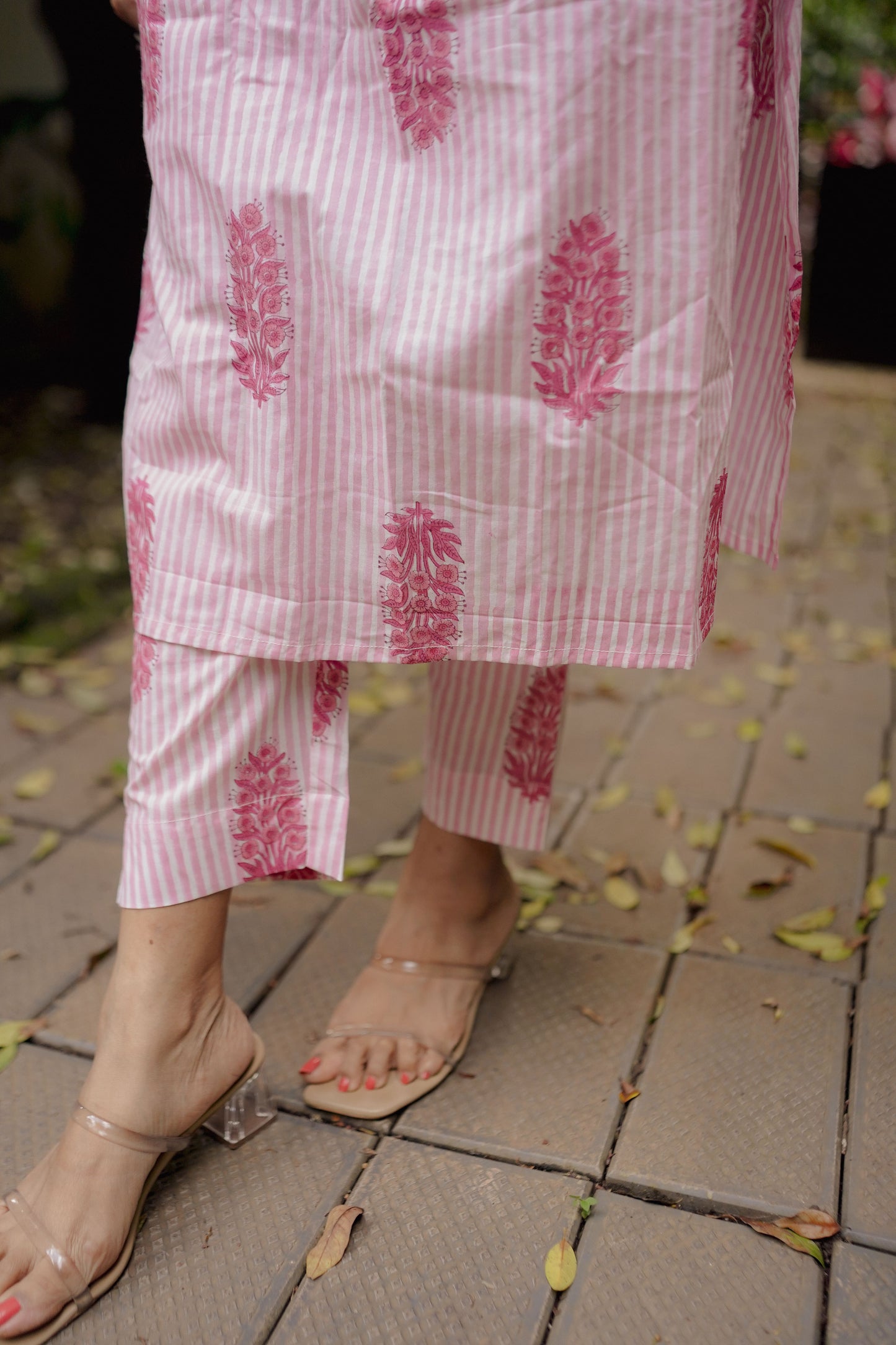 Pure Cotton Baby Pink Co-ord Set