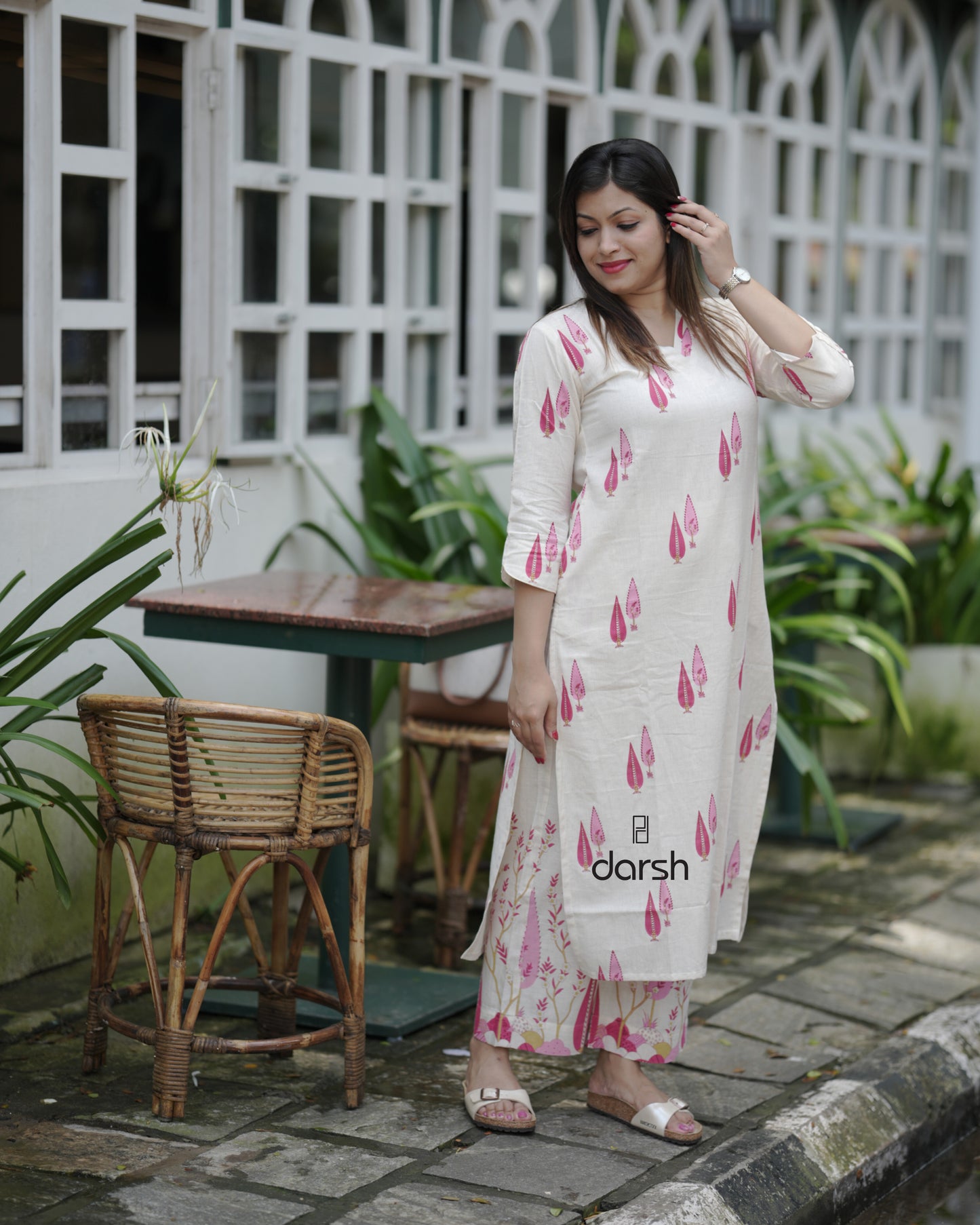 Pink Floral Co-ord Set