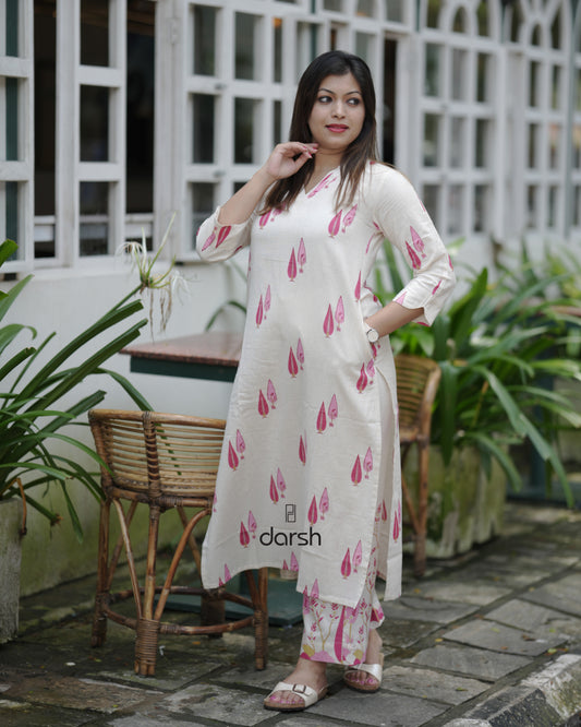 Pink Floral Co-ord Set