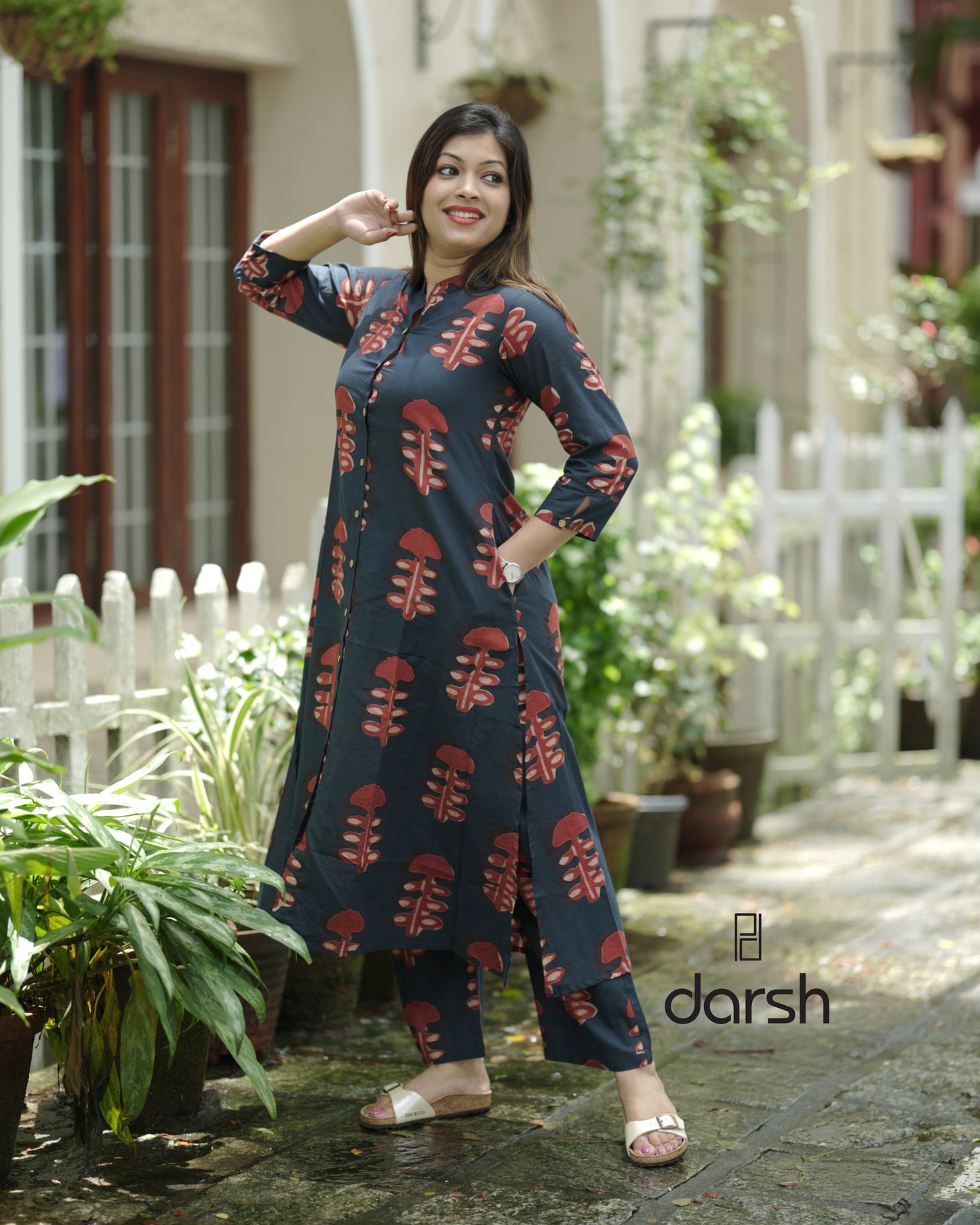 Navy Blue Co-ord Set