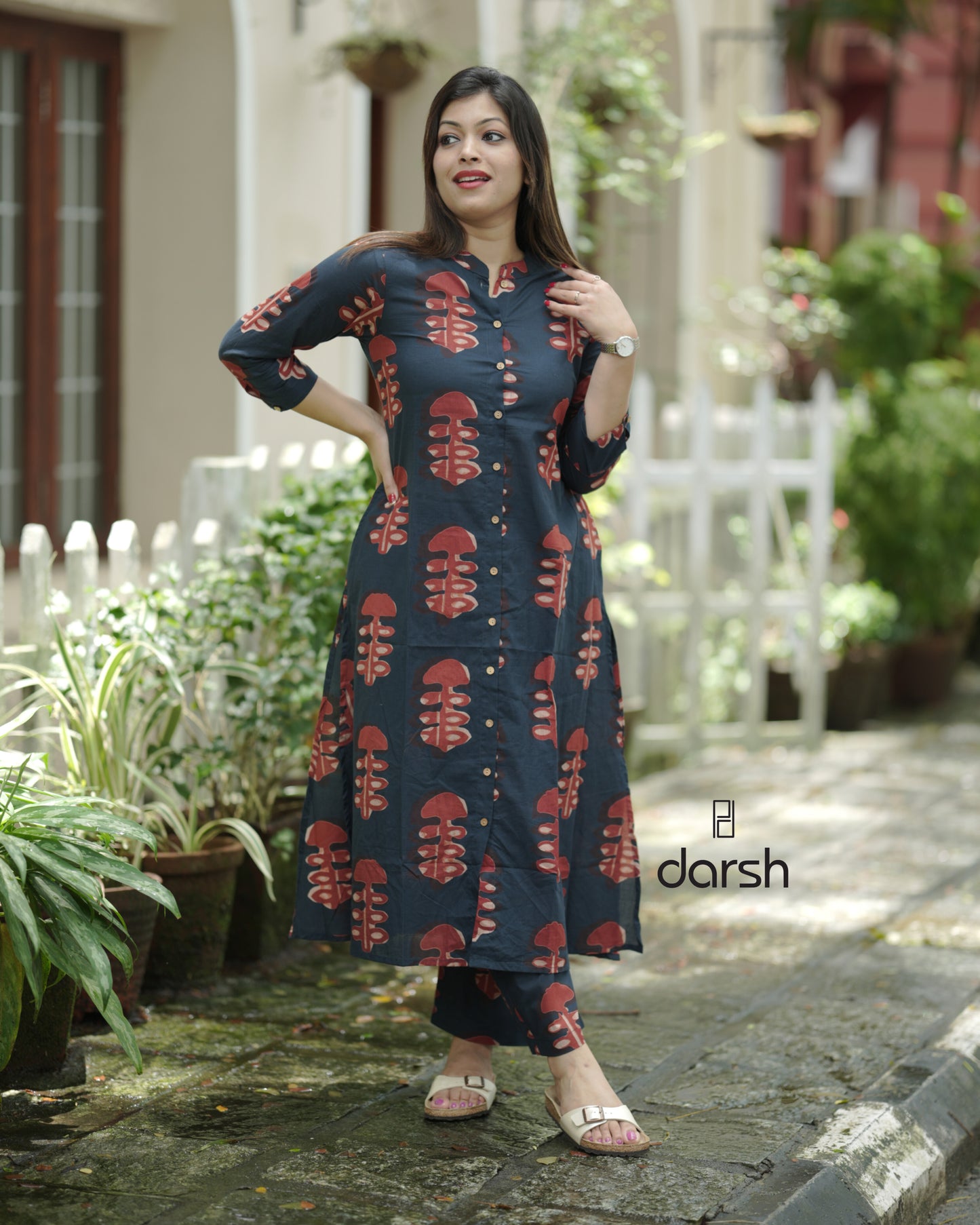 Navy Blue Co-ord Set