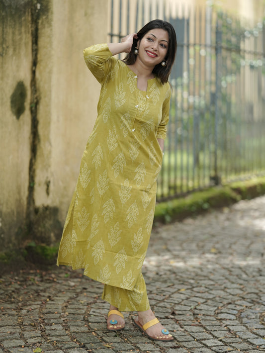 Lime Green Co-ord Set