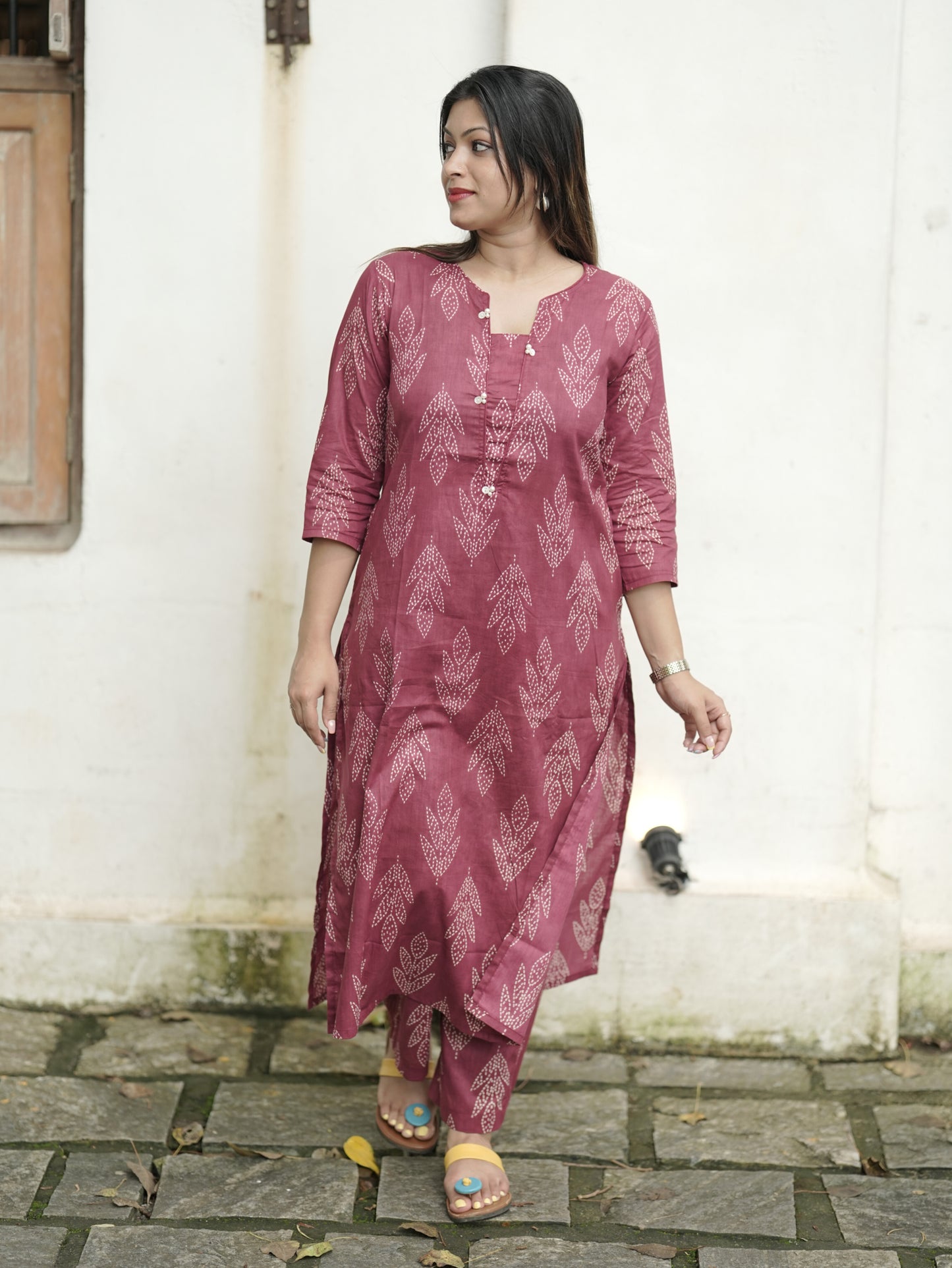 Light Maroon Co-ord Set