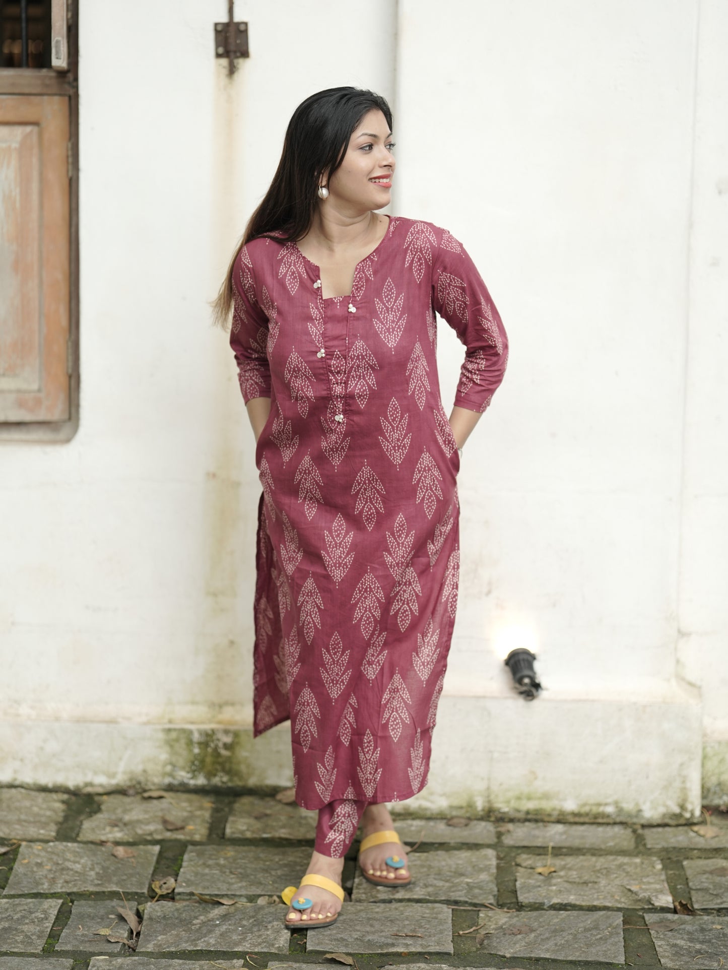 Light Maroon Co-ord Set