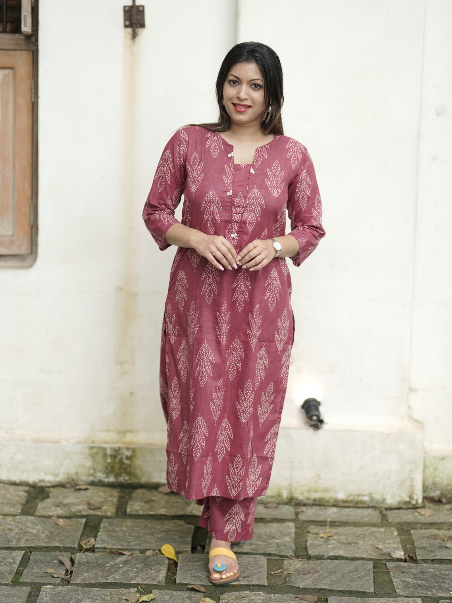 Light Maroon Co-ord Set